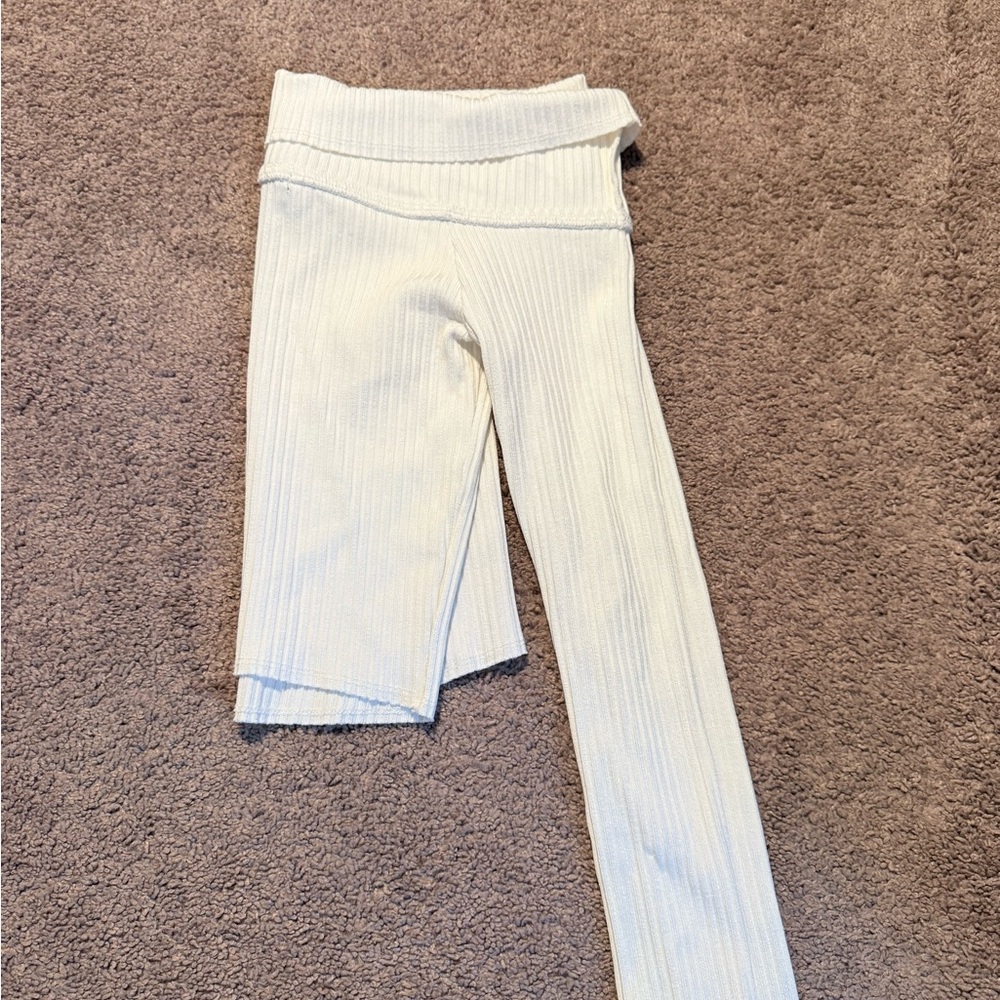 Wild Fable Cream Ribbed Knit Top - Picture 3 of 4